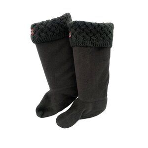 Women’s Hunter Gray Liner Boot Sock with a Wool Accent Size M